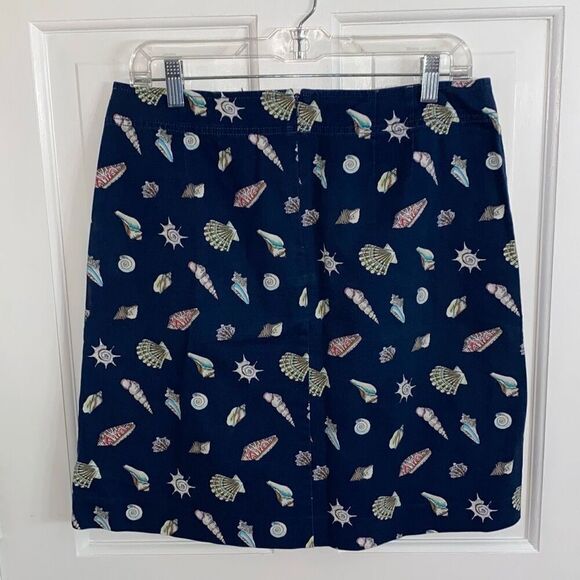 Talbots seashell print skirt size 8 - Picture 6 of 11